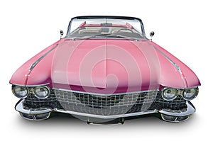 Pink Cadillac Convertible