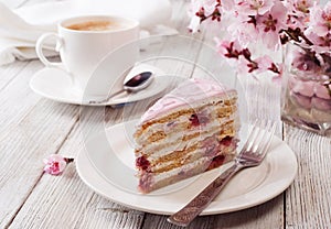 Pink cake