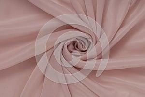 Pink caprone material, as textured background