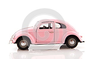 Pink car