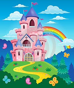 Pink castle theme image 3 photo