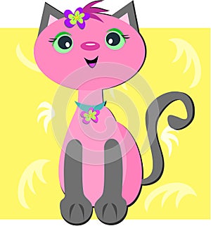 Pink Cat