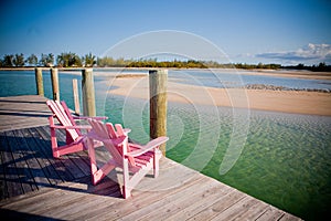 Pink Chairs