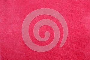 Pink chamois texture, fluffy background.