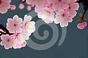 Pink Cherry blossom photo
