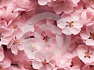 Cereza flor patrón fondo de escritorio 