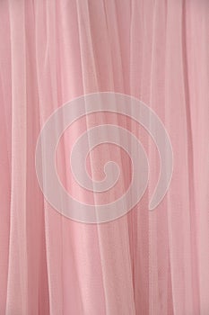Pink chiffon texture