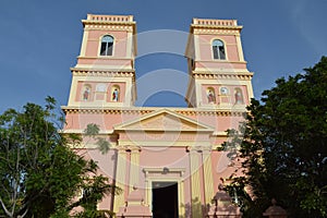 Pink Church , Pondicherry