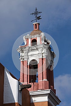Pink Church in Puebla, Mexico photo