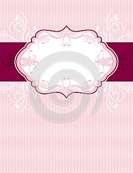 Pink classical background,