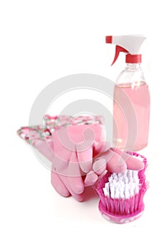 Pink cleaning kit