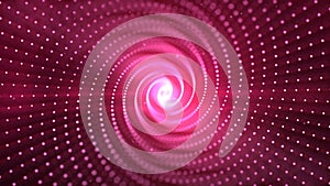 Pink color circle abstract background. Dotted texture design. il