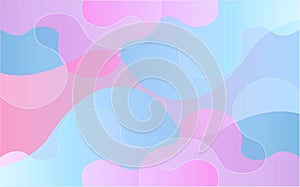 Pink colorful wave abstract background. Illustration vector eps10