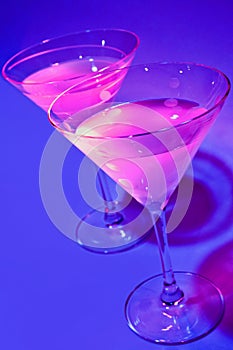Pink Cosmopolitan Martinis