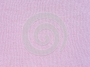 Pink cotton fabric background with pronounced texture