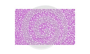 Pink Crayon Rectangle With Scribble Texture