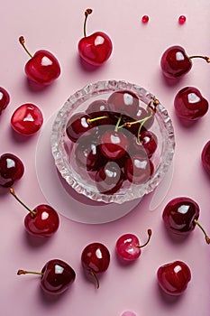 Pink Delight: Sweet Cherry Temptations in Crystal