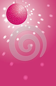 Pink Disco Ball