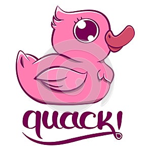 Pink Duck Quack