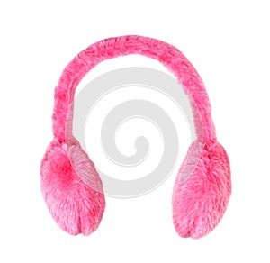 Pink ear-muffs photo