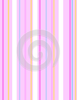 Pink Easter Stripes Pattern Background