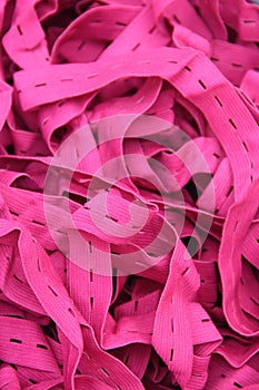Pink elastic photo