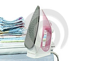 Ironing of clothes