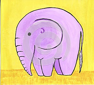 Pink elephant