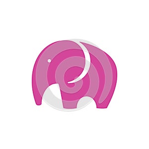 Pink Elephant Icon