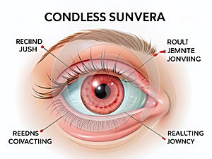 Understanding Pink Eye Stages A Visual Guide to Redness and Swelling Progression photo