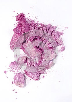 Pink eyeshadow