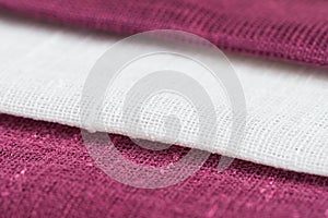 Pink fabric texture