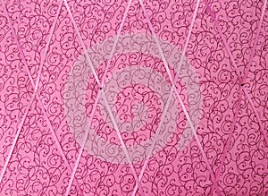 Pink fabric texture background