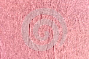 Pink fabric texture blackground