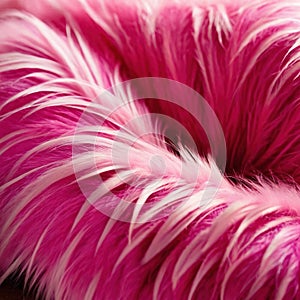 Pink fake faux fur feather texture pattern abstract wallpaper