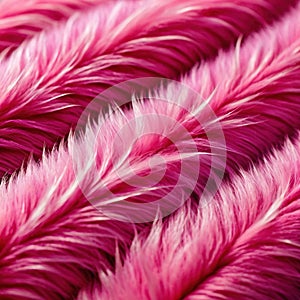 Pink fake faux fur feather texture pattern abstract wallpaper