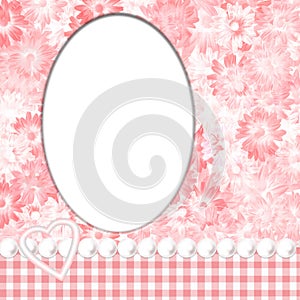 Pink Feminine Frame