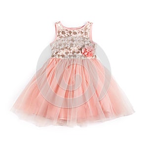 Pink festive dress