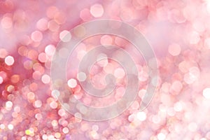 Pink festive elegant abstract background soft lights