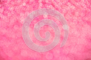 Pink festive glitter light abstract blur background