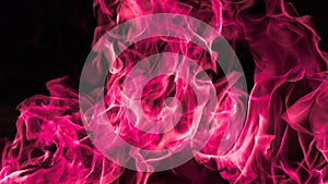 Pink fire flame background