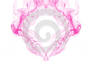 Pink fire light smoke abstract background