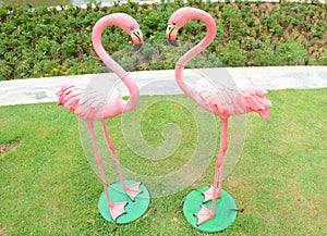 Pink flamingo