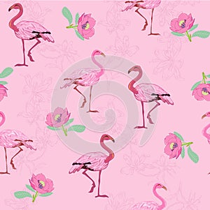 Pink flamingo