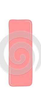 Pink Fluid Hand Drawn Rectangle Frame