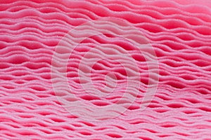 Pink foam cushioning photo