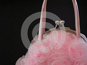 Pink Frilly Purse photo