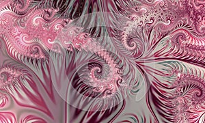 Pink Frostwork Psychedelia - Another World Visionary Twirls photo