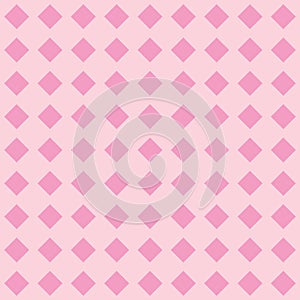 Pink and fuchsia diamond squares seameless pattern.