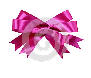 Pink gift bow